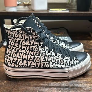 Converse My Story Platforms size 7
